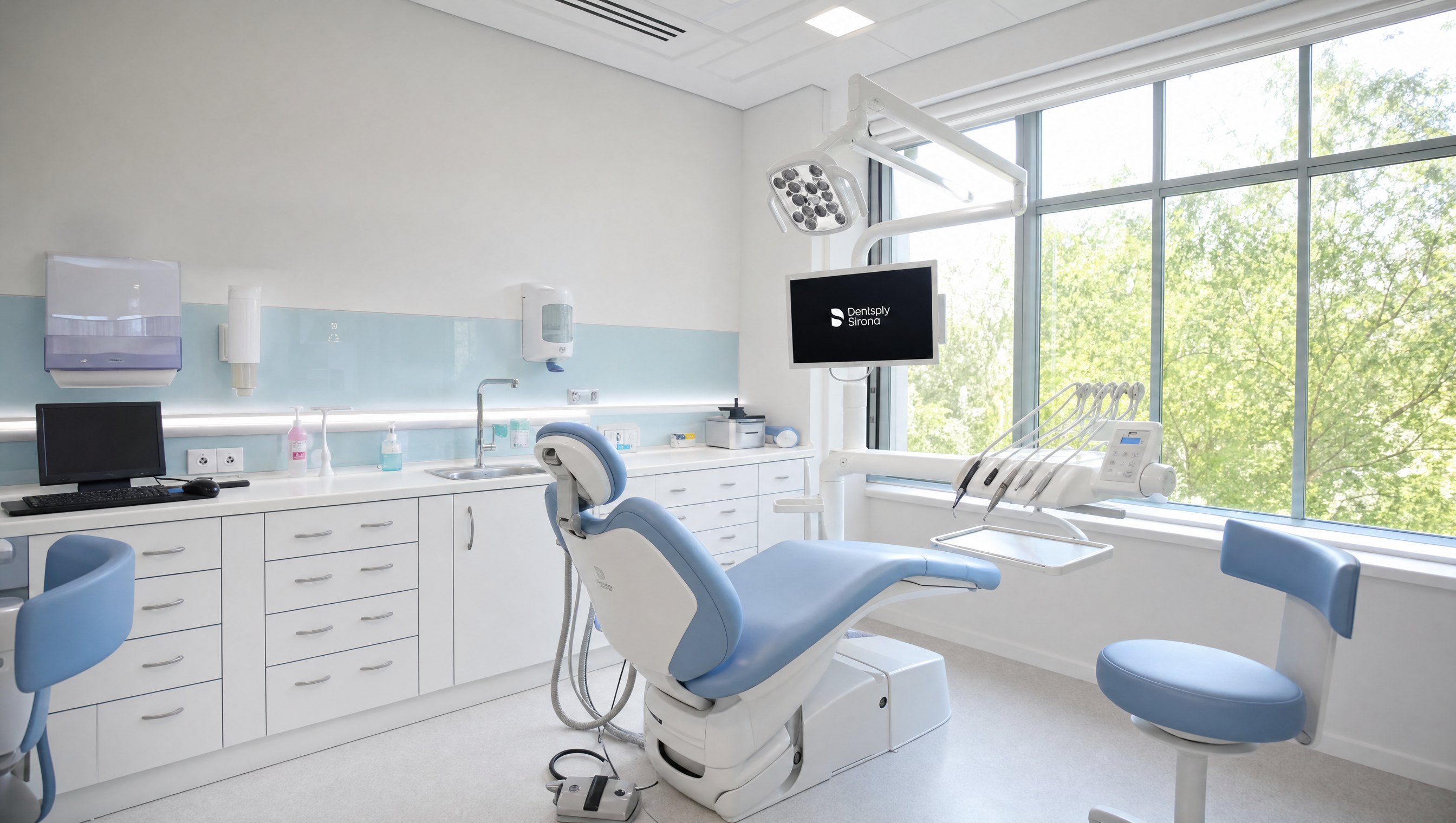 Modern dental treatment room