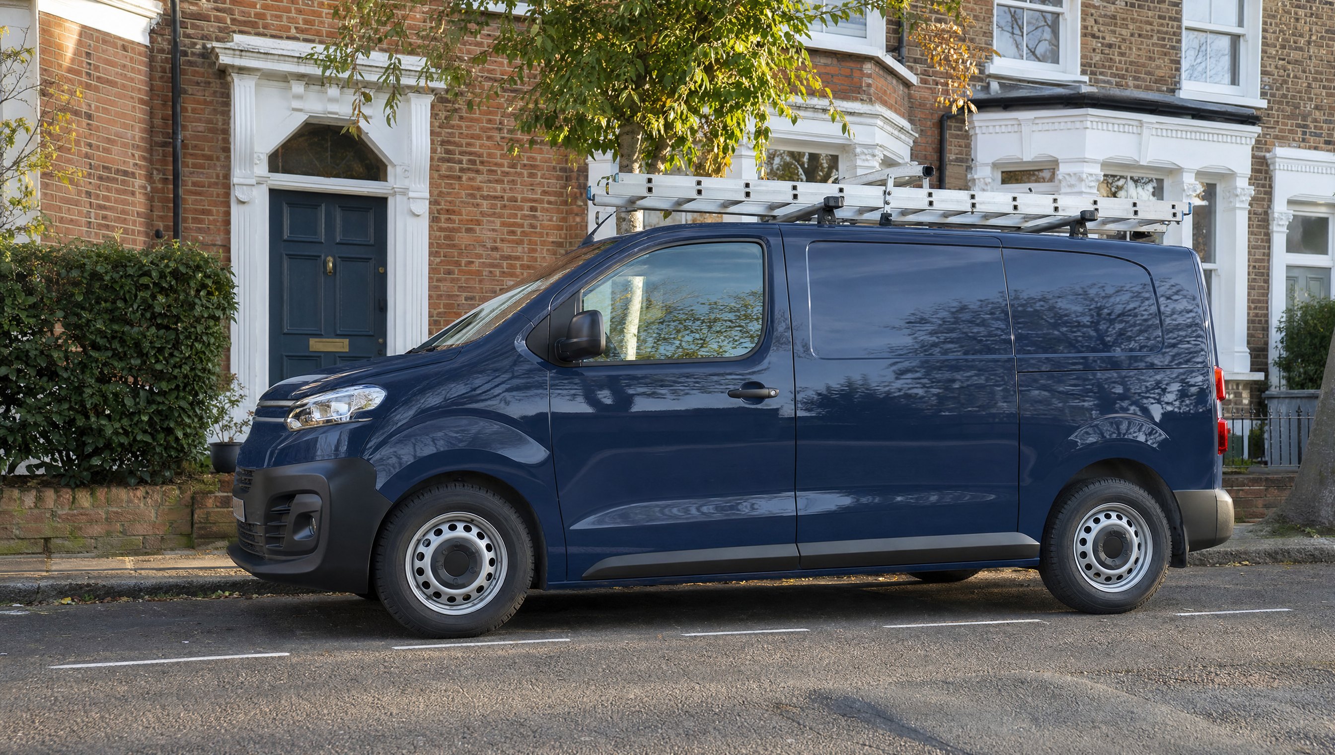Trade van on a morning callout