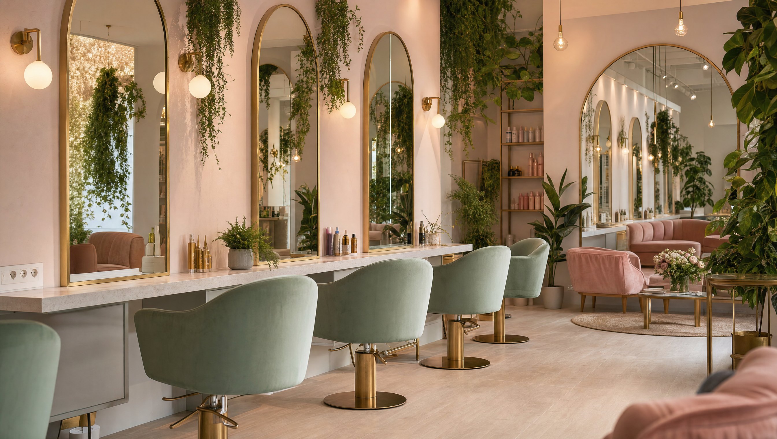 Inside the Velvet & Vine salon